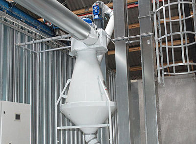 Grain Handling Aspirator pre-Cleaners